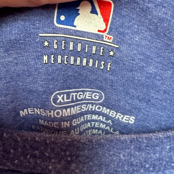 Genuine Merchandise Men’s Blue Chicago Cubs Tee size XL - Picture 3 of 6